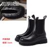 2026 Botas de Nieve de Invierno para Mujer Estilo Nuevo con Piel Gruesa, Botas Martin Cálidas Populares, Zapatos de Algodón, Botines