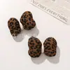 Tecido Animal Print Leopardo Doce e Cool Retrô Outono e Inverno Preenchido com Algodão Laço Acessórios de Cabelo DIY Sapatos Meias Bolsas Acessórios Acessórios