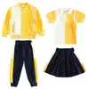 Uniformes de Jardim de Infância, Uniformes de Beisebol Primavera e Outono, Conjuntos Esportivos de Três Peças para Professores, Uniformes de Escola Primária, Uniformes de Sala de Aula Britânicos para Crianças