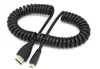 2016 novo mini cabo hdmi retrátil micro cabo hdmi cabo de mola cabo HD cabo de computador