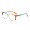 Amazon Transfronterizo 8082 Lentes Anti Luz Azul, Espejos Planos Retro de Moda Tipo Arroz, Monturas Estilo Coreano, Listos para la Venta