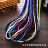 Procesamiento de Vidrio Imitación Jade de Varios Colores y Tamaños, Cuentas Sueltas, Pulseras de Cuentas Hechas a Mano para DIY, Accesorios de Joyería y Materiales