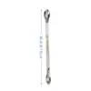 Colher de Medicamentos Micro Aço Inoxidável 304 Espessada Conjunto, Cabeça Única, Cabeça Dupla, Cabeça Quadrada Colher Dispensadora Farmácia