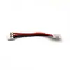 Línea de terminal XH-4P espaciado 2.54mm macho a macho carcasa de goma blanca línea electrónica negra/roja Especialidad