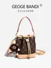 Bolso Cubo 2026 Nuevo Estilo Bolso de Mujer Versátil Otoño e Invierno Bolso de Hombro Bolso de Mano de Alta Gama Gran Capacidad Bolso Cruzado