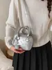 Bolso de Mano Pequeño Cuadrado Simple y Versátil para Mujer, Nuevo Estilo Primavera 2026, Alta Calidad, Elegante, Bolso Cruzado y de Hombro Casual