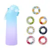 Copo Inovador Popular Transfronteiriço, 0 Açúcar, 0 Calorias, Copo Aromatizado, Copo de Água Esportivo com Canudo, Tampa Pop-Up, Copo de Água Esportivo, Gadget para Beber Água