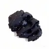 Pinza para el pelo de lujo ligero con forma de corazón de cielo estrellado y lazo de pedrería, Pinza de tiburón de lujo de alta gama para accesorio de cabello que realza el volumen