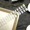 Nuevas Tiras de Uñas Postizas de Alta Venta, Uñas Postizas Coloridas Ojo de Gato Usables, Uñas Postizas Degradadas, Uñas Postizas Usables
