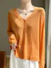 Cárdigan de Protección Solar para Mujer Chaqueta Fina de Punto Estilo Nuevo Verano 2026 Estilo Retro Suave Holgado y Versátil Top de Manga Larga