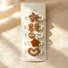 Pinza Metálica para el Cabello para Flequillo, Pasador de Flequillo de Verano, Pinza de Pato Linda para Niña, Accesorio para el Cabello para Niños