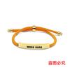 Pulsera de Cuerda Trenzada Multicolor Transfronteriza, Hay que Trabajar Duro, Regalo Conmemorativo para Amigos y Colegas, Pulsera de Acero Inoxidable Grabada