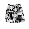 Pantalones Cortos de Dibujos Animados de Stitch para Hombre, Pantalones de Dormir de Cinco Puntos Sueltos de Verano para Casa, Pantalones Casuales, Pantalones Cortos de Vacaciones en la Playa para Pareja