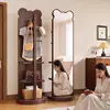 Nuevo modelo 2026: espejo de cuerpo entero moderno y lujoso, una combinación de espejo y tocador, fácil de usar para el hogar