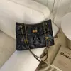Bolso de Hombro Estilo Chanel de Moda 2026, Bolso de Hombro con Cadena Acolchado de Gran Capacidad, Bolso Cruzado Elegante de Lujo Ligero