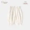 Calça Jogger Estampada Doce e Fofa para Meninas 10A Antibacteriana, Calça Lanterna Confortável de Verão à Prova de Mosquitos, Estilosa para o Verão