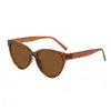 Gafas de Sol Retro Estilo Europeo y Americano Ojo de Gato Moda Callejera para Hombres y Mujeres, Protección Solar para Conducir, Viajes al Aire Libre, Gafas de Sol de Moda