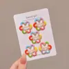 Pinzas para el pelo de niños que no dañan el pelo, lindas pinzas BB de estrella de cinco puntas para niñas, pasadores para flequillos y patillas, accesorios para el pelo de bebé