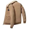 Ropa nueva de pana acolchada de algodón para hombre, abrigo de invierno juvenil, abrigo de invierno con forro polar engrosado y cálido, chaqueta acolchada de algodón