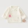 Ropa de media espalda para bebés recién nacidos de 0 a 3 meses, ropa de monje de algodón sin hueso, primavera y otoño, ropa para bebés recién nacidos de clase A para las cuatro estaciones