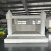 Castillo Hinchable Blanco para Niños al Aire Libre Castillo Hinchable de Bodas Trampolín Estilo Europeo Diversión Entretenimiento Fotografía Cama Elástica Juguete