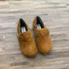Versión de Piel de Vaca de los Zapatos Retro Estilo Bosque Birkenstock para Mujer Otoño e Invierno 2025 Mocasines Planos Perezosos Slip-On Birkenstock