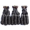 Cortina de Cabello 8A Cabello Humano Rizado Primavera Cabello Humano Paquetes Producto Nuevo Transfronterizo