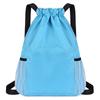 Fábrica por atacado pacote bolso ao ar livre lazer impermeável bolsa de ginástica estudante simples cordão mochila de grande capacidade mochila