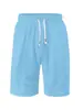 Novos shorts jacquard com cordão transfronteiriços temu comércio exterior casual europeu e americano soltos cor sólida esportivos masculinos