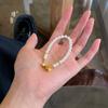 Tienda de Oro Jin Yan Mismo Estilo Pulsera de Perlas Parpadeantes Orquídea Pulsera de Perlas de Imitación Cuentas Estilo Ins Novia Mujeres Cuentas de Transferencia
