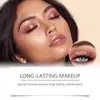 Zephoco Starlight Powder Glitter Bastão de Sombra para Olhos Maquiagem para Festas Longa Duração Cor Natural de Destaque Sombra para Olhos