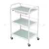 Nuevo Carrito de Cristal para Salones de Belleza y Uso Doméstico, Carrito Herramienta de Almacenamiento Simple, Carrito de Almacenamiento para Salón Amazon Transfronterizo