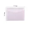 Envelope Saco de Papel Ácido Sulfúrico para Convite de Casamento Atacado Transparente Mais LOGO Envelope Cartão de Unha Envelope de Armazenamento
