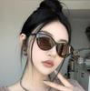 Gafas de Sol Ojo de Gato Estilo Coreano para Mujer Ins Ultraligeras Moda Anti-Uv Look Adelgazante para Cara Grande Sexy Retro Gafas de Sol Parasol