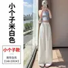 Calça Feminina 2026 Verão Nova, Fina, Seda Gelada, Curva, Calça de Linho Tencel de Perna Larga, Casual, Proteção Solar, Calça Reta para Mulheres