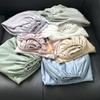 2024 nuevo 60 LF Tencel Lanjing color sólido de una sola capa funda protectora para colchón de cama elevada colcha Simmons