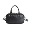 Bolso Retro Simple y Versátil para Mujer 2025 Invierno Nuevo Estilo Lujo Accesible Bolso de Hombro Cruzado Tipo Bowling de Gama Alta