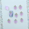 Acessórios para Nail Art Novo Atacado Cristal Misto Desenho Animado Cereja Pêssego Maçã Melancia Estéreo Resina Customização