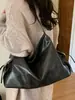 Bolso tote retro minimalista elegante nuevo 2026, bolso de hombro de gran capacidad para el trabajo y los desplazamientos, bolso casual estilo coreano para llevar debajo del brazo