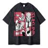 [Transfronterizo 230g] Camiseta Retro Lavada de Anime J-Jujutsu K-Kaisen Choso