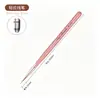 Vendas diretas da fábrica: Conjunto de canetas para nail art cor de pele, incluindo canetas de esmalte em gel, canetas finas (liner), canetas com cristais e ferramentas de pincel estilo japonês