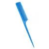 Pente de cauda fina para estilização profissional de cabelo, pente de cauda fina para cabeleireiro de maquiador, pente de estilização de cabelo infantil, atacado de pequenos presentes