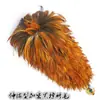 Plumero de Plumas Reales para Eliminar el Polvo, No Suelta Pelusa, para Uso en el Hogar y el Coche, Hecho a Mano, Extensible, Herramienta de Limpieza, Barredor de Polvo, Manta Densa