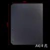 Planificador de hojas sueltas A4 Cuaderno A5A6 Protector de página divisor de PP de 6 agujeros para páginas de diario Divisor de página