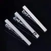 Pisacorbatas para Hombre Estilo Coreano Oro Plata Negro Pisacorbatas Negocios Formal Boda Simple Seguridad Pisacorbatas