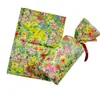 Flor de Colza Pera de Nieve Papel Ins Estilo Papel de Regalo de Alta Gama Envoltura de Flores Tamaño Pequeño Papel de Copia Floral Barato
