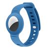 Adequado para Apple AirTag pulseira de relógio de silicone pulseira infantil pulseira idoso animal de estimação anti-perdido localizador capa protetora