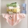 Toalla infantil absorbente de vellón coral para lavado facial, linda toalla para niños pequeños, toalla de cisne para estudiantes de jardín de infantes y escuela, venta al por mayor