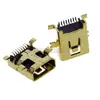 Enchufe USB mini 5P para soldar en placa de circuito impreso, conector en línea, pata recta de 180 grados, pata doblada, cuerpo corto, placa de montaje, pata de 2/4, cable de soldadura Mike 8P10P