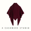 Outono e Inverno Fino com Franjas na Barra Triângulo Cachecol de Cashmere Proteção para o Pescoço Feminino Camada Externa Quente Cachecol Xale de Cor Sólida
